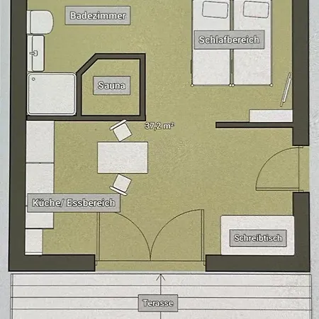 Charmantes Gaestehaus -tiny- Mit Sauna Apartment Wangen im Allgaeu